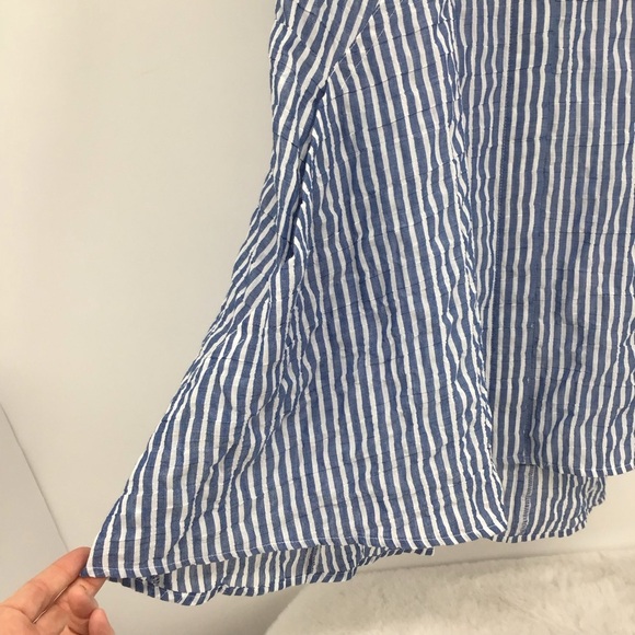 Donna Karan New York NWT In The Groove Sleeveless Striped Top Casual Size XS - Picture 7 of 9